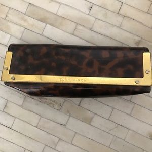 Tory Burch Tortoise Shell Eyeglasses Case