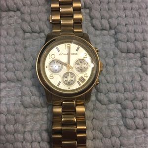 Gold Michael Kors Watch