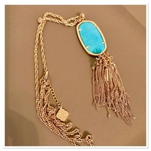 Kendra Scott Rayne Necklace In Turquoise Necklace