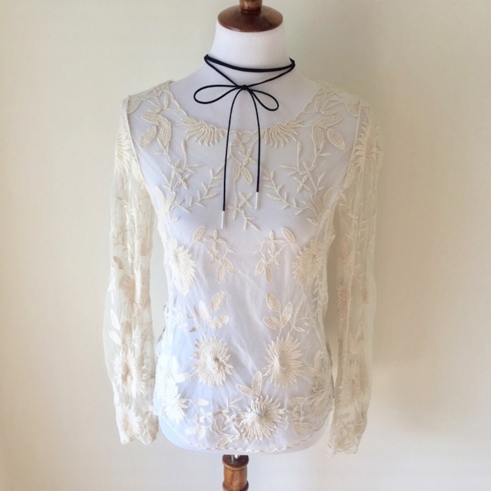 Forever 21 Lace Top