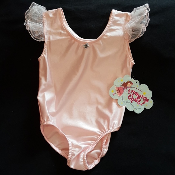 NWT "Imagine That" Pink & Silver Leotard & Skirt - Picture 2 of 3