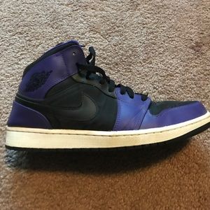 Purple Nike Air Jordan's