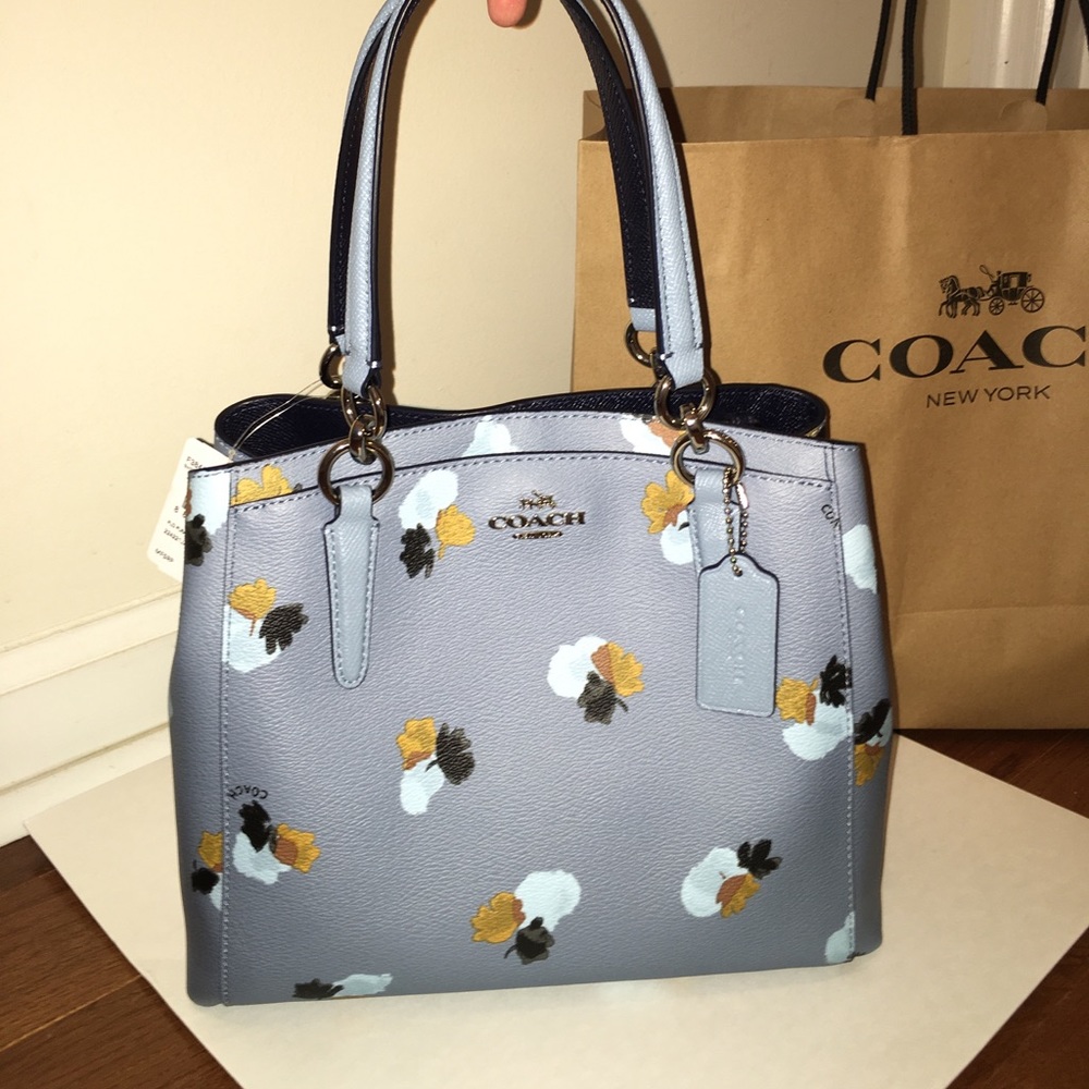 ⚡️SOLD⚡️NWT FLORAL COACH PURSE!!!