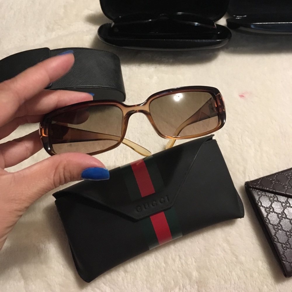 Gucci sunglasses with original case
