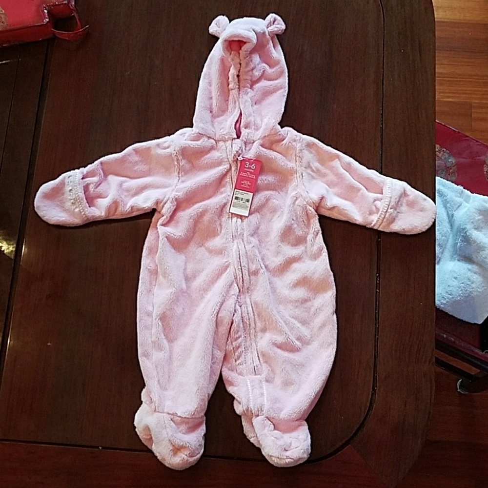 BRAND NEW Pink Baby Onepiece