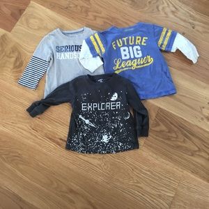 18 month long sleeved shirts