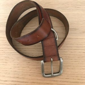 Brown Leather Belt