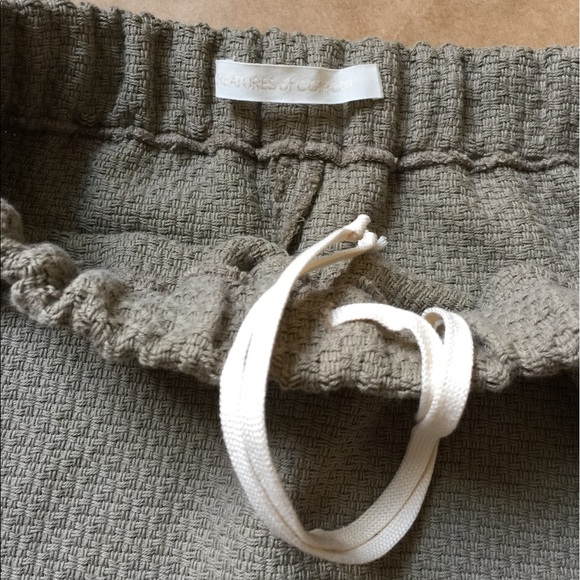 Creatures of Comfort beige straight skirt - Picture 3 of 4