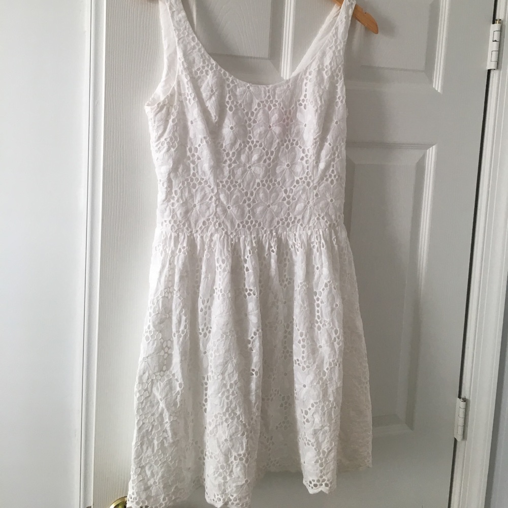 Lilly Pulitzer White Eyelet Dress
