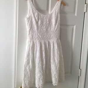 Lilly Pulitzer White Eyelet Dress