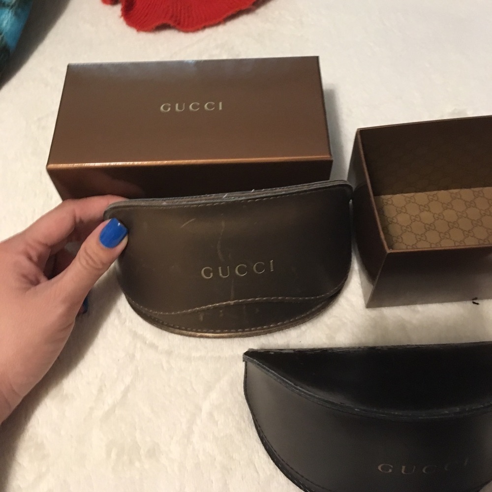 Original Gucci sunglasses missing GG on the side