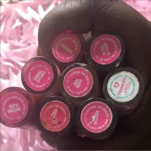 All of my Jeffree star liquid lipsticks