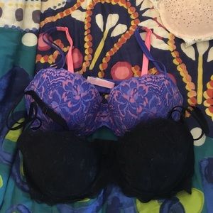 PINK Push Up Bras
