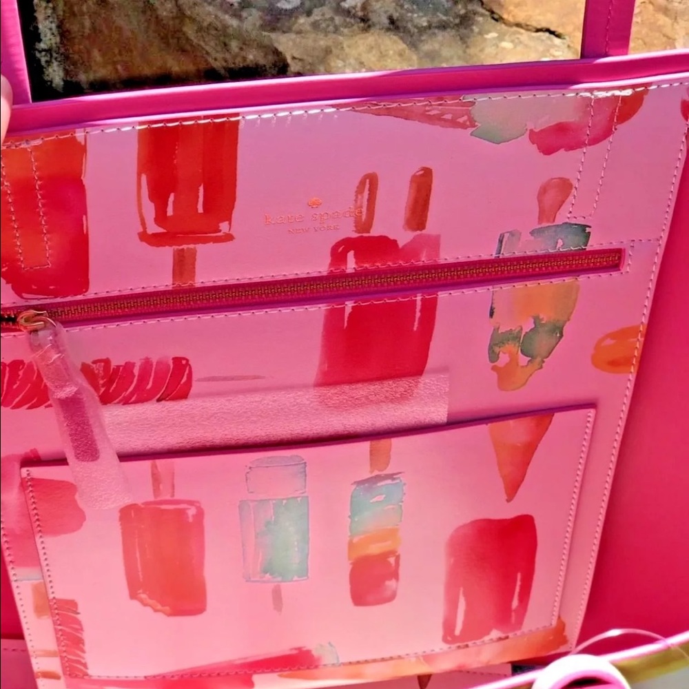 5⭐️ 🎉HOST PICK 🎉 Kate Spade XL Len popsicle tote - Picture 8 of 8