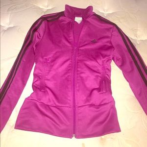 Adidas jacket , HOT pink !