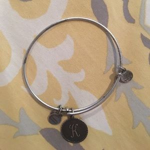 Alex and Ani "K" bracelet