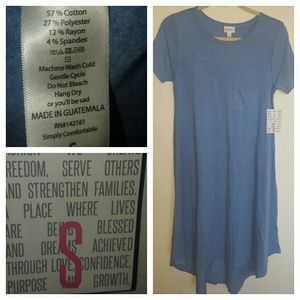 Blue Lularoe Carly NWT