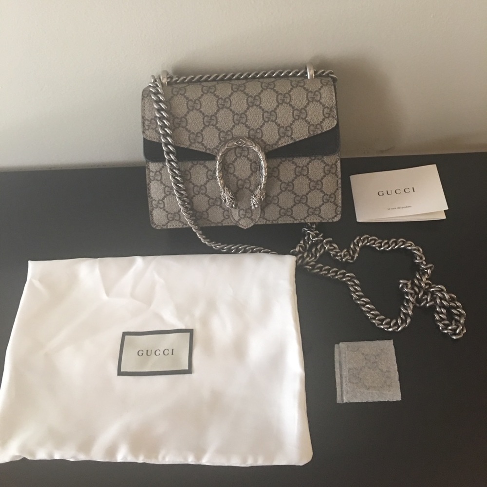 ‼️SOLD‼️💯AUTHENTIC Gucci dionysus mini bag