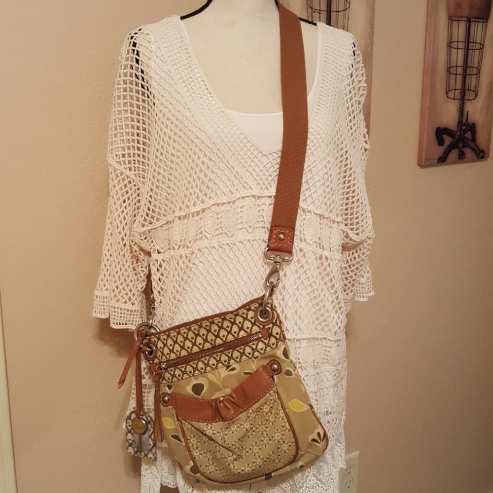 Vintage Style Fossil Crossbody Purse