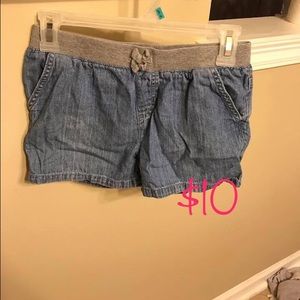 Girls denim shorts