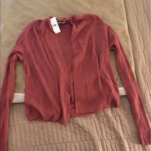 Loft cropped cardigan size M