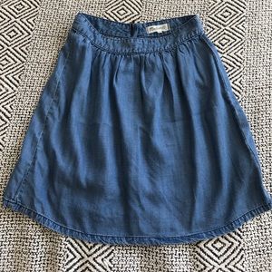 Barely worn Madewell flowy chambray mini