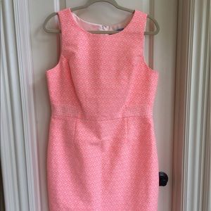 Hot pink A line dress