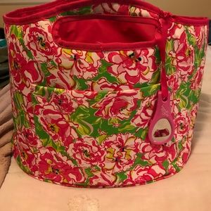 Lilly Pulitzer water proof beach bag