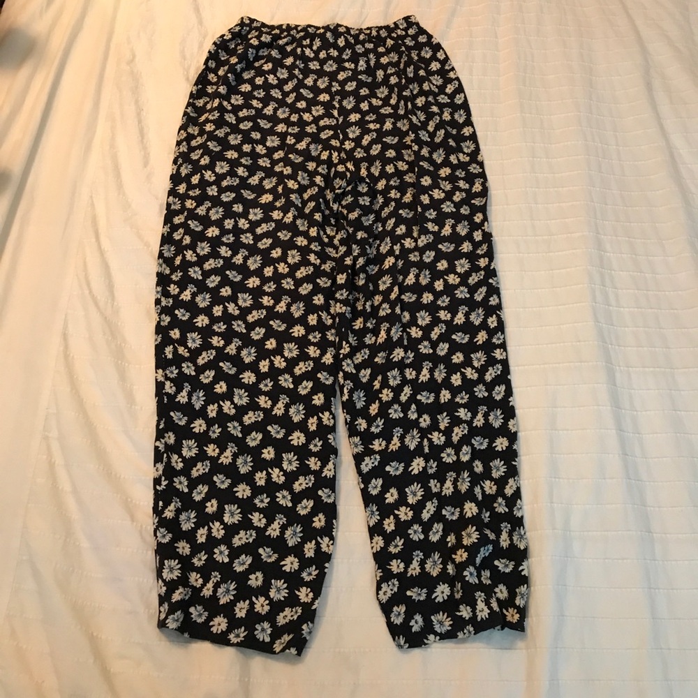 Vintage Floral Trousers