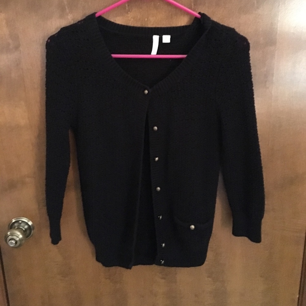 Frenchi black cardigan