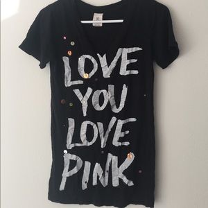 Victoria's Secret Pink V-neck tshirt