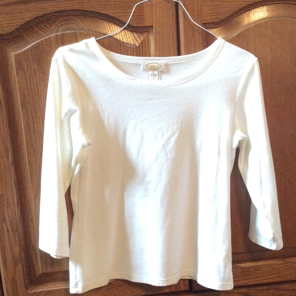 Ladies White blouse from Talbots