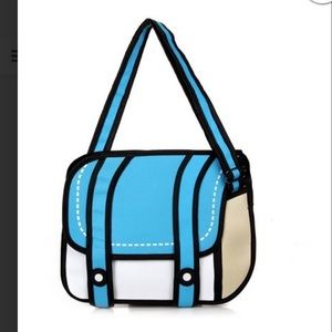 Blue 2D bag