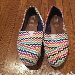Chevron Striped shoes