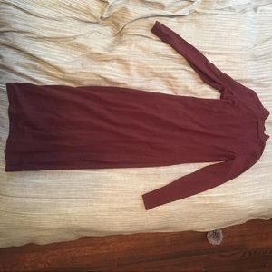 American Apparel Maroon Dress