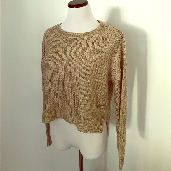 Aqua Sweaters - Bloomingdales taupe sweater