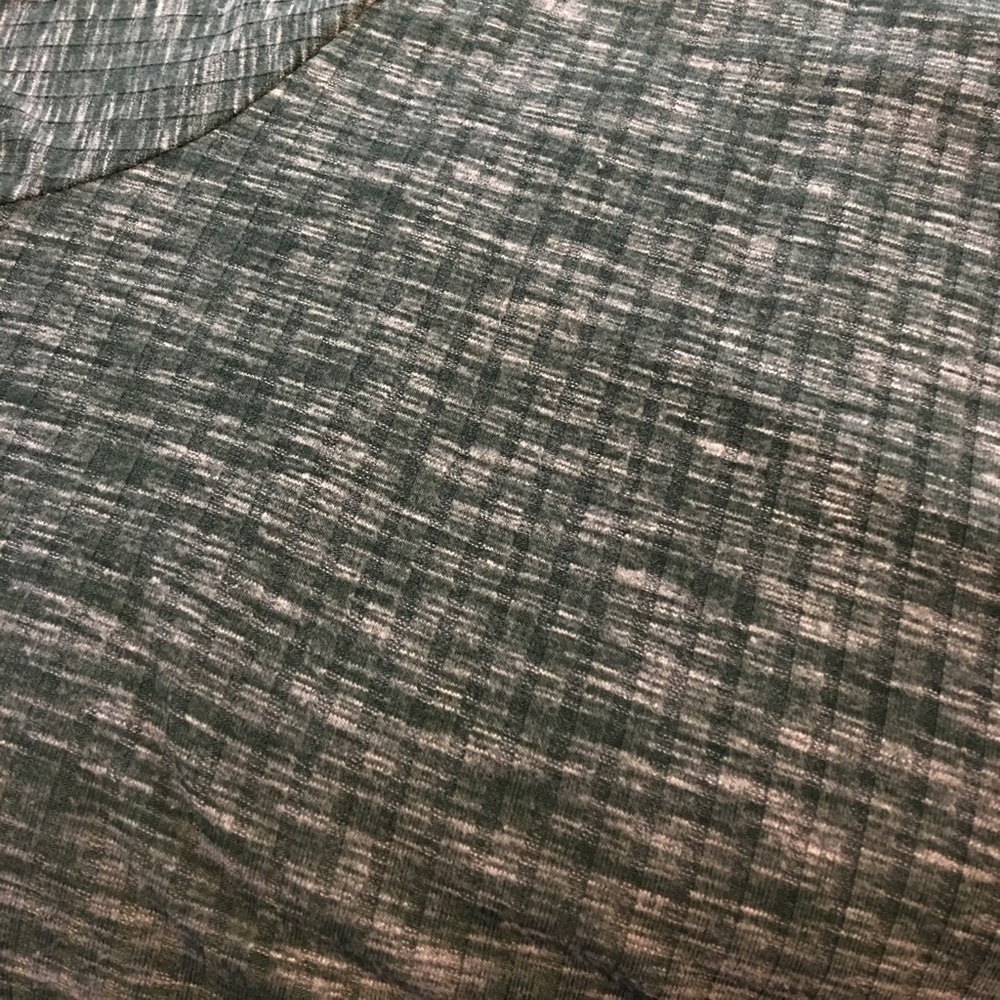 LulaRoe Olive Green Sarah- Heathered and Ribbed