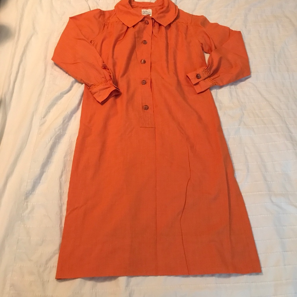 Retro 70's Shift Dress 🍄