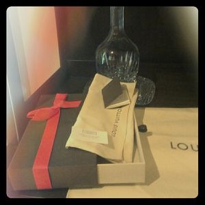 Louis Vuitton wallet box and duster