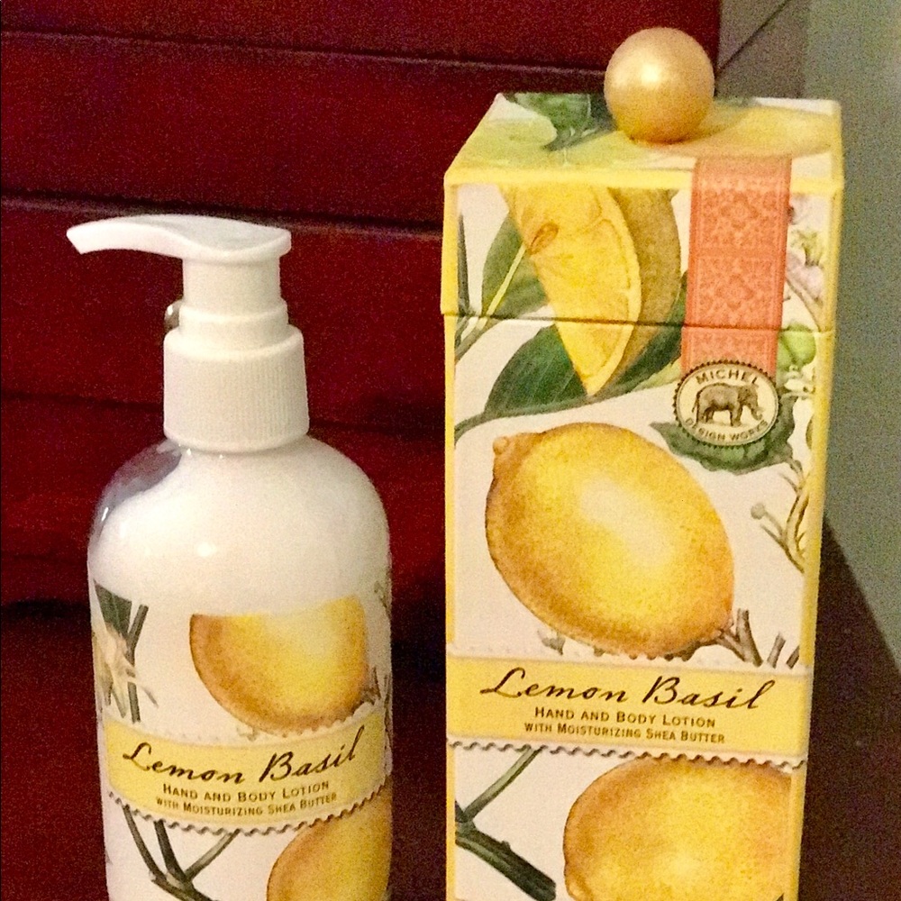 Michel Design Works Lemon Basil Hand & Body Lotion