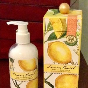 Michel Design Works Lemon Basil Hand & Body Lotion