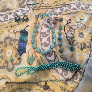 Lot of Turquoise jewelry