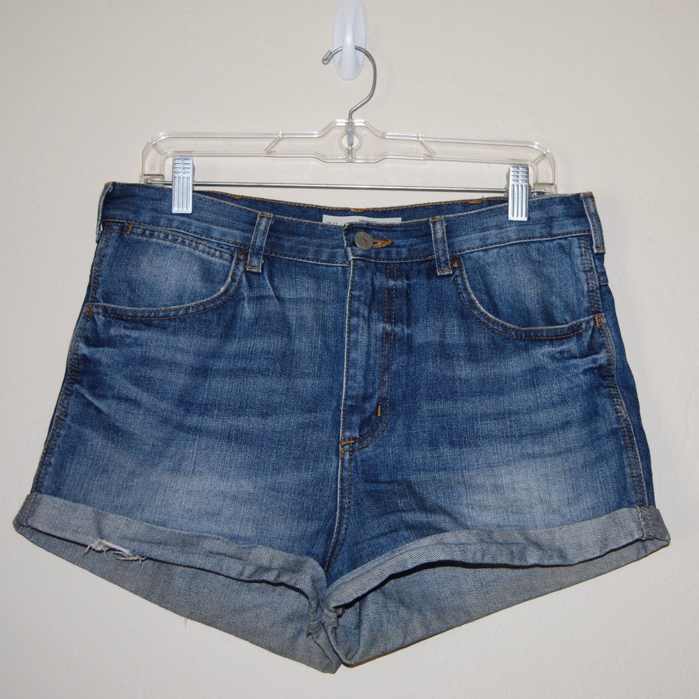 Topshop Rose High Wasted Shorts