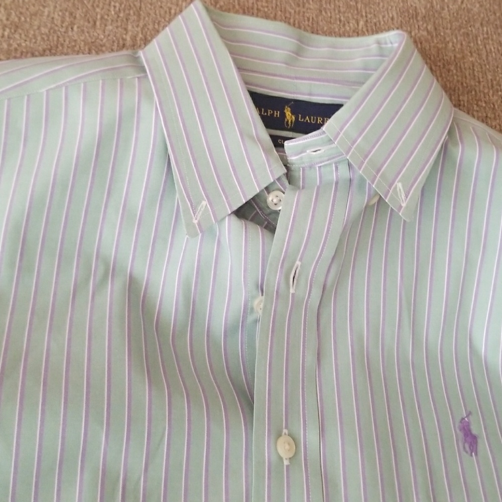 Mens Ralph Lauren Dress Shirt