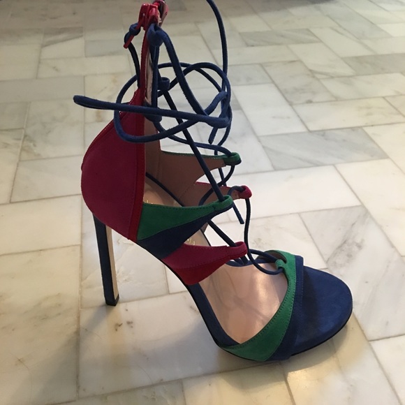 Stuart Weitzman Legwrap strappy heels - Picture 3 of 4
