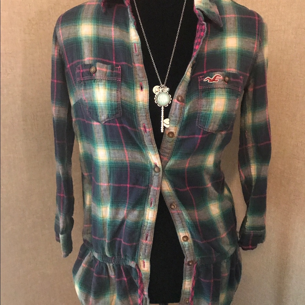 Hollister Button down long sleeve