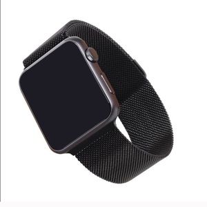 38mm Apple Watch Black Metal Band