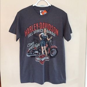 NWT Harley Davidson full service garage tee