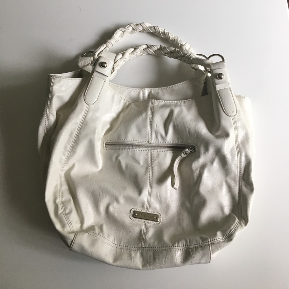 Steve Madden white purse