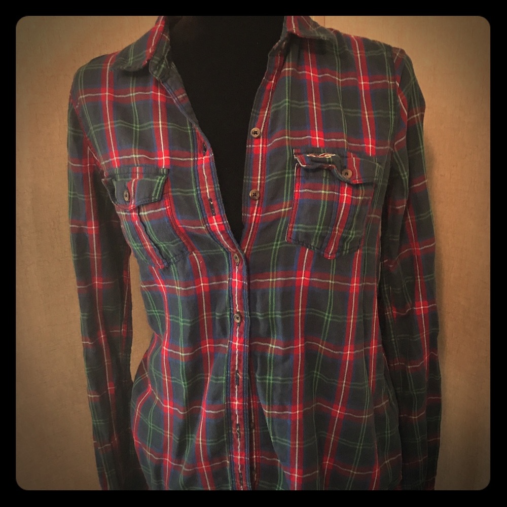 Hollister Button down long sleeve